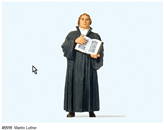 Preiser 45519 Martin Luther, auf Anfrage