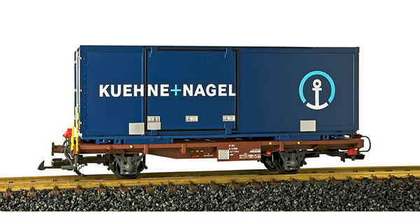 LGB--40893 Speditions-Containerwagen Kuehne & Nagel, , Abholartikel