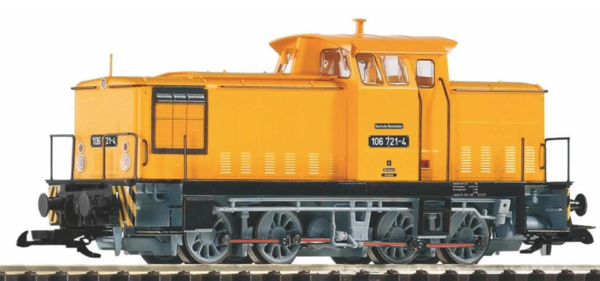 Piko--37591 Diesellok BR 106 DR orange, 4-achsig, Digital, Geräusch;