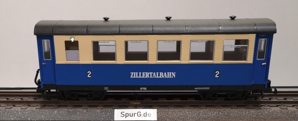 LGB--3164 blau/beige Zillertalbahn, Gebrauchtware, , Abholartikel