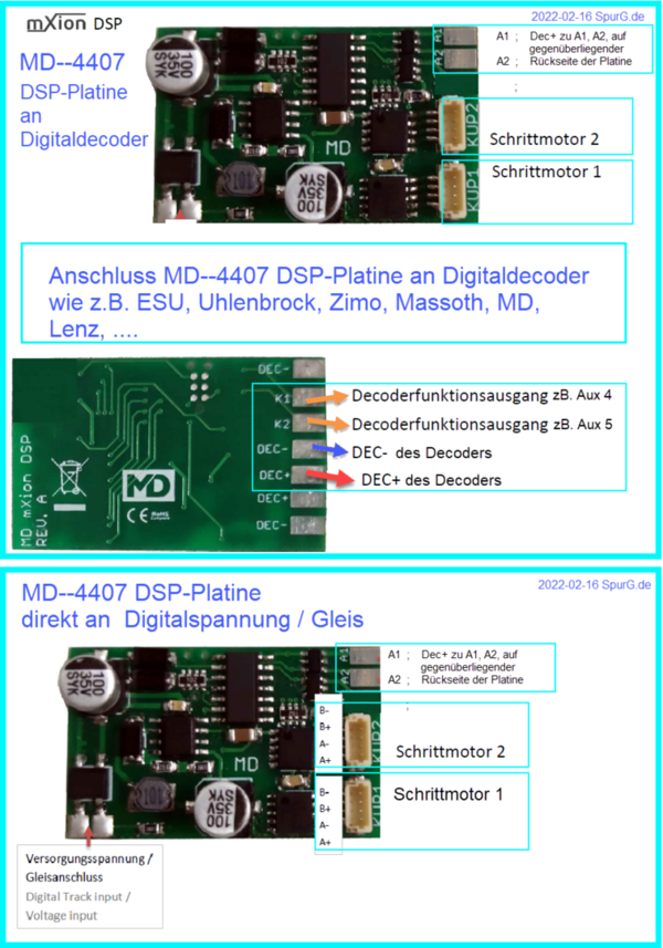 MD--4407 DSP Schrittmotordecoder