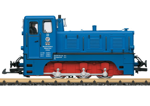 LGB--20323-J22 MBB Diesellok V10C, blau,