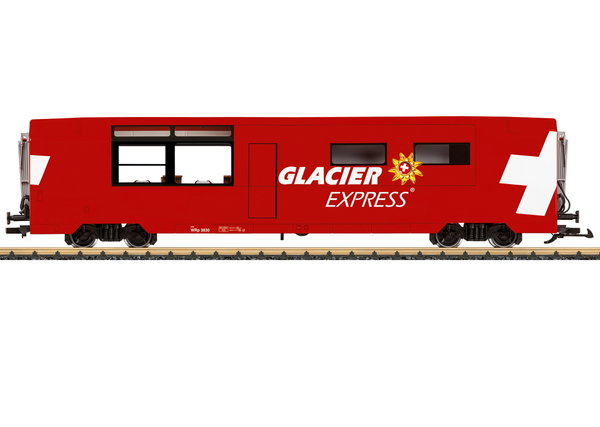 LGB--33673 RhB Speisewagen Glacier Express;, N24-WiedAufl