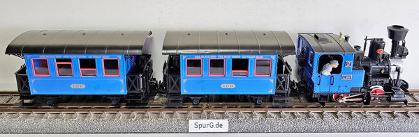 Divers--0327__LGB--19240-gebr; Der blaue Zug; Gebrauchtware, Abholartikel;
